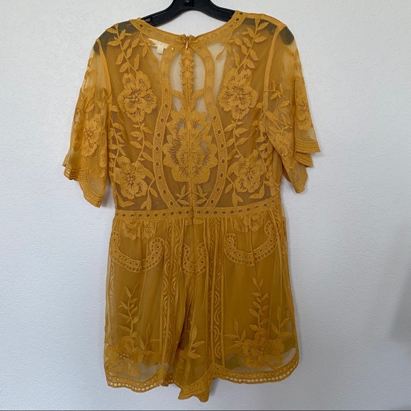 Mustard Romper - Picture 5 of 5